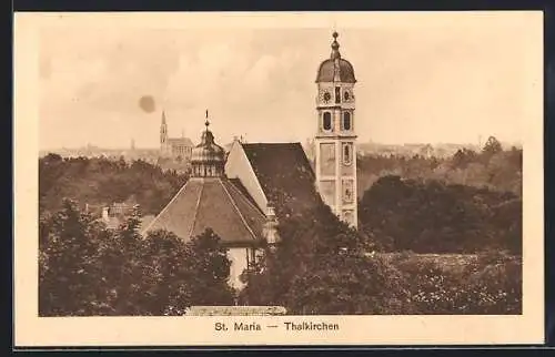AK München-Thalkirchen, Kirche St. Maria