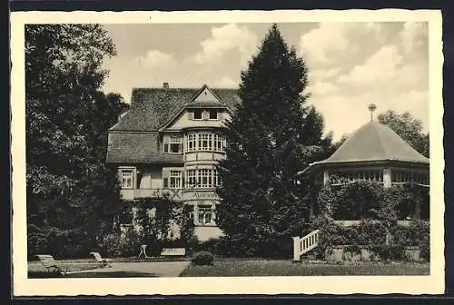 AK Königsfeld im Schwarzwald, Pension Erholungsheim Waldesruhe