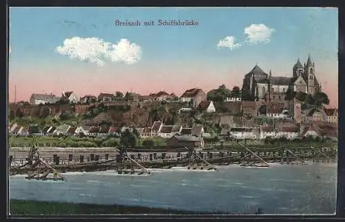 AK Breisach, Schiffsbrücke, Münster