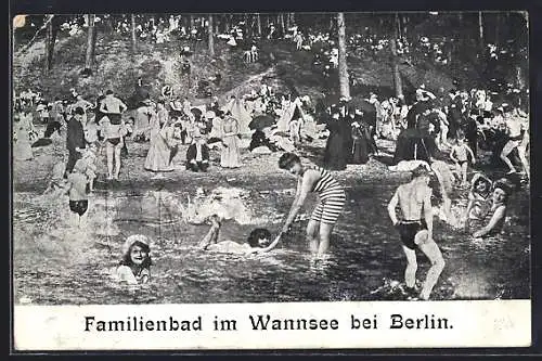 AK Wannsee bei Berlin, Familienbad
