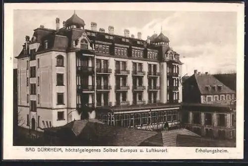 AK Bad Dürrheim, Höchstgelegenes Solbad Europas, Erholungsheim
