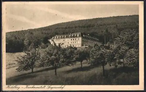 AK Heidelberg, Krankenanstalt Speyererhof