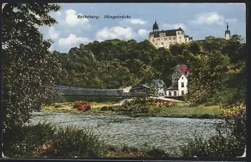 AK Rochsburg, Hängebrücke und Burg