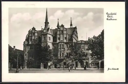 AK Saalfeld i. Thür., Rathaus