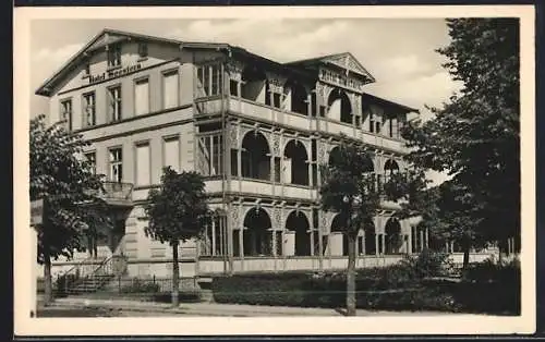 AK Göhren /Rügen, Hotel Seestern