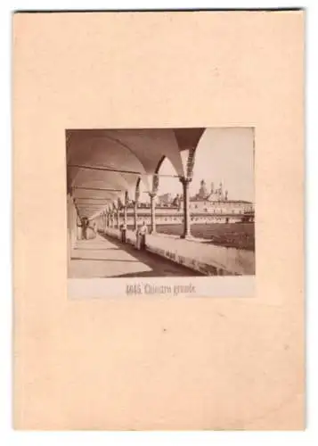 12 Fotografien Ansicht Certosa di Pavia, Facciata della Chiesa, Fianco, Chiostro picolo et grande, Interior