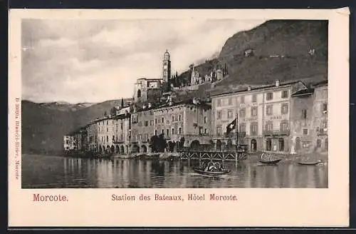 AK Morcote, Hôtel Morcote, Station des Bateaux