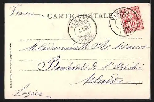 AK Champéry, La Dent du Midi