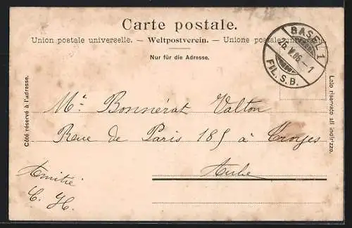 AK Basel, Fischmarktbrunnen