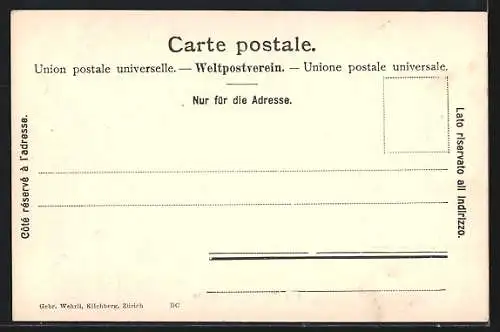 AK Visp, Ortsansicht mit dem Balfrin
