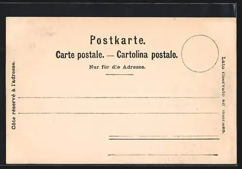 AK Rigi Kaltbad, Ortsansicht mit Bergpanorama