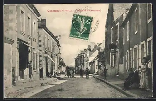 AK Contigne, Route de Chateauneuf