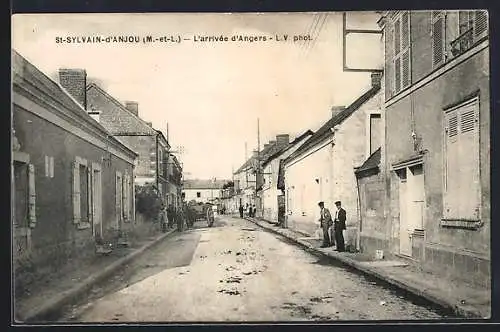 AK St-Sylvian-d`Anjou, L`arrivée d`Angers