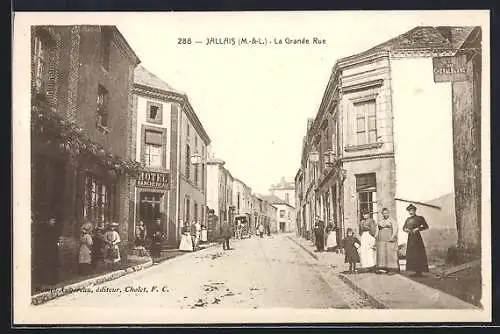 AK Jallais, La Grande Rue