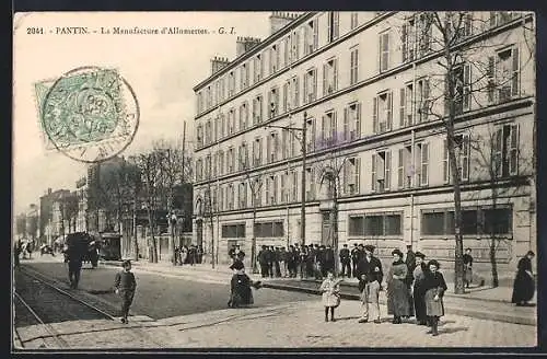 AK Pantin, La Manufacture d'Allumettes et Tramway
