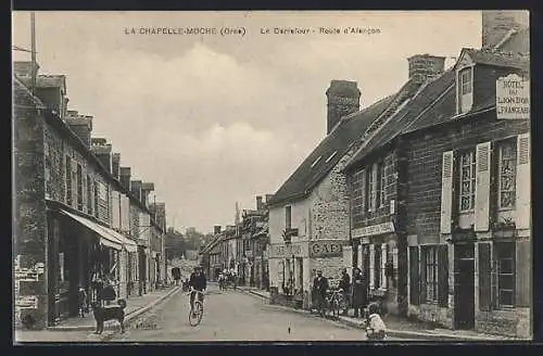 AK La Chapelle-Moche, Le Carrefour