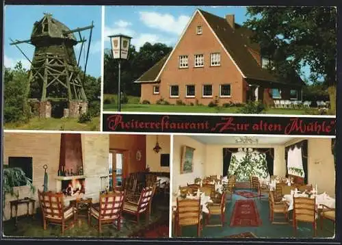 AK Westrum / Herzlake, Reiterrestaurant Zur alten Mühle