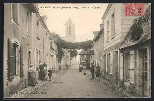 AK Chamigné, Rue de la Glycine