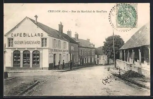 AK Crillon, Rue de Maréchal de Bouffers