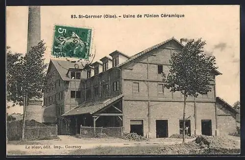 AK Saint-Germer, Usine de l'Union Céramique