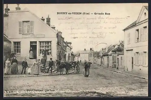 AK Boury-en-Vexin, Grande Rue