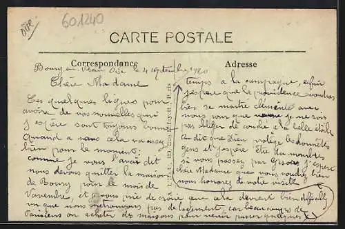 AK Boury-en-Vexin, Grande Rue