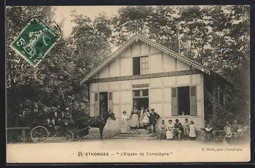 AK Rethondes, L`Elysée de Compiègne