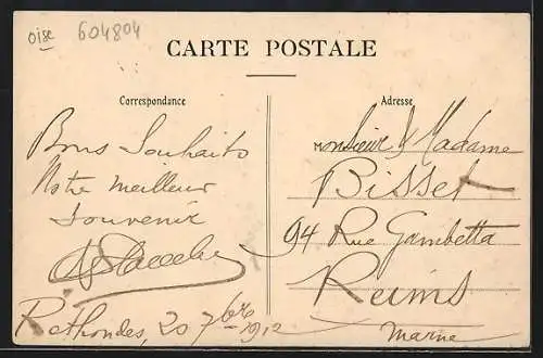 AK Rethondes, L`Elysée de Compiègne