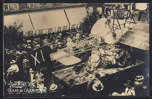 AK Belleville, Cavalcade, Char de l'Aeroplane