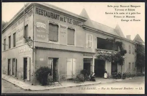 AK L`Ile-Barbe, Vue du Restaurant Bouchery