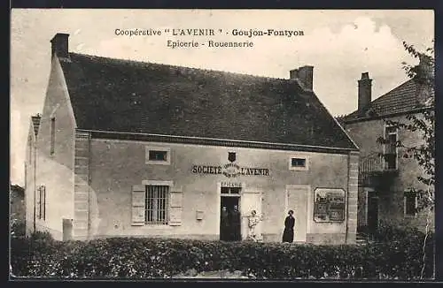 AK Goujon-Fontyon, Coopérative L`Avenir, Epicerie, Rouennerie