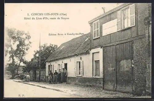 AK Conchy-les-Pots, Hotel du Lion d'Or