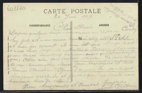 AK Conchy-les-Pots, Hotel du Lion d'Or