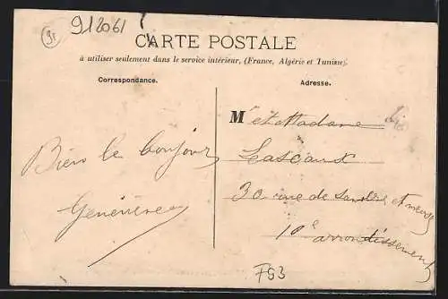 AK L`Hautil, Entrée du Château du Général Bassot