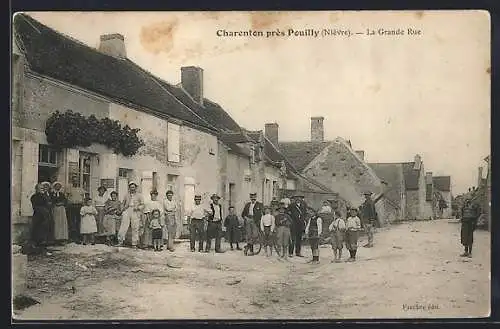 AK Charenton, La Grande Rue