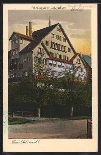 AK Bad Liebenzell, Hotel Erholungsheim Ludwigsburg