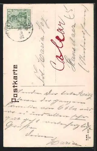 AK Köln, Bayenturm, Strassenbahn