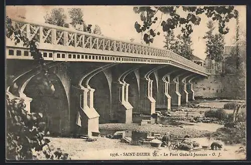 AK Saint-Dizier, Le Pont Godard-Jeanson