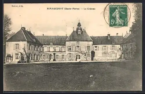 AK Rimaucourt /Haute-Marne, Le Château