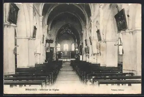 AK Serqueux, Intérieur de l`église