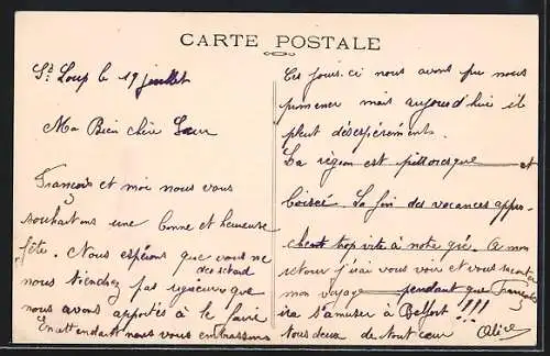 AK Saint-Loup-sur-Aujon /Hte-Marne, Vue générale du Couvent