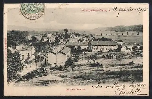 AK Rachecourt-sur-Marne, Les Cités Ouvrières