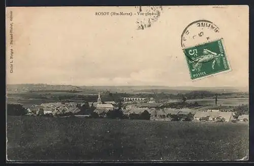 AK Rosoy /Hte-Marne, Vue générale