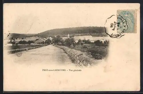 AK Prez-sous-Lafauche, Vue générale du village et des environs