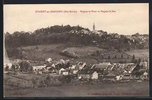 AK Nogent-en-Bassigny /Hte-Marne, Nogent-le-Haut et Nogent-le-Bas