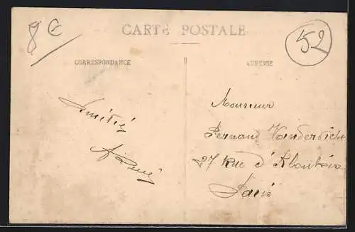 AK Nogent-en-Bassigny /Haute-Marne, Usine Thinet et vue sur la campagne environnante