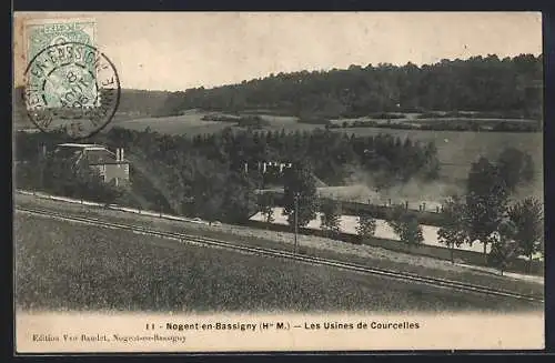 AK Nogent-en-Bassigny /H.-M., Les Usines de Courcelles