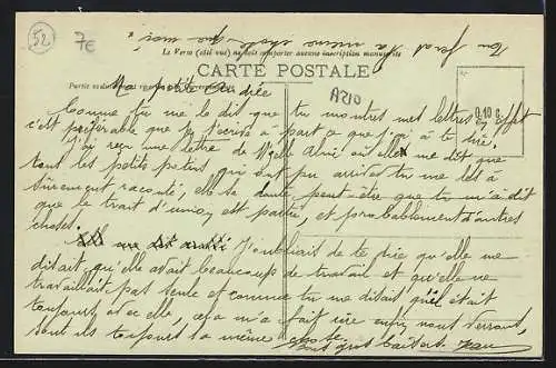 AK Poissons /Hte-Marne, Vue sur le Rongeant