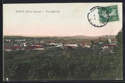 AK Rosoy /Haute Marne, Vue Générale