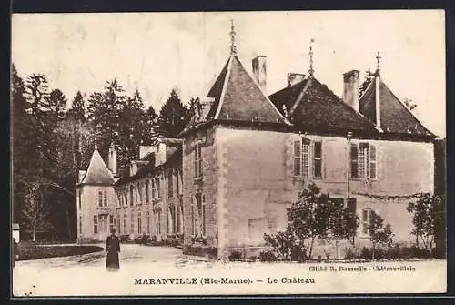 AK Maranville /Hte-Marne, Le Château